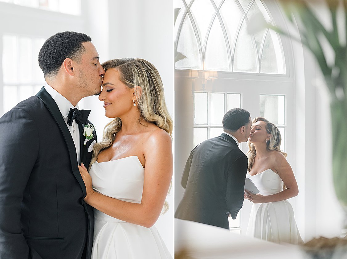 Romantic couple portraits on the grounds of Lowndes Grove in Charleston SC