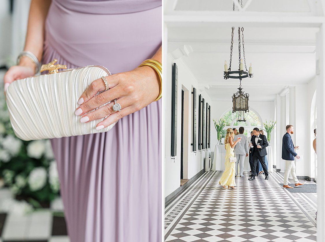 Late-night desserts served at Lowndes Grove Charleston wedding reception